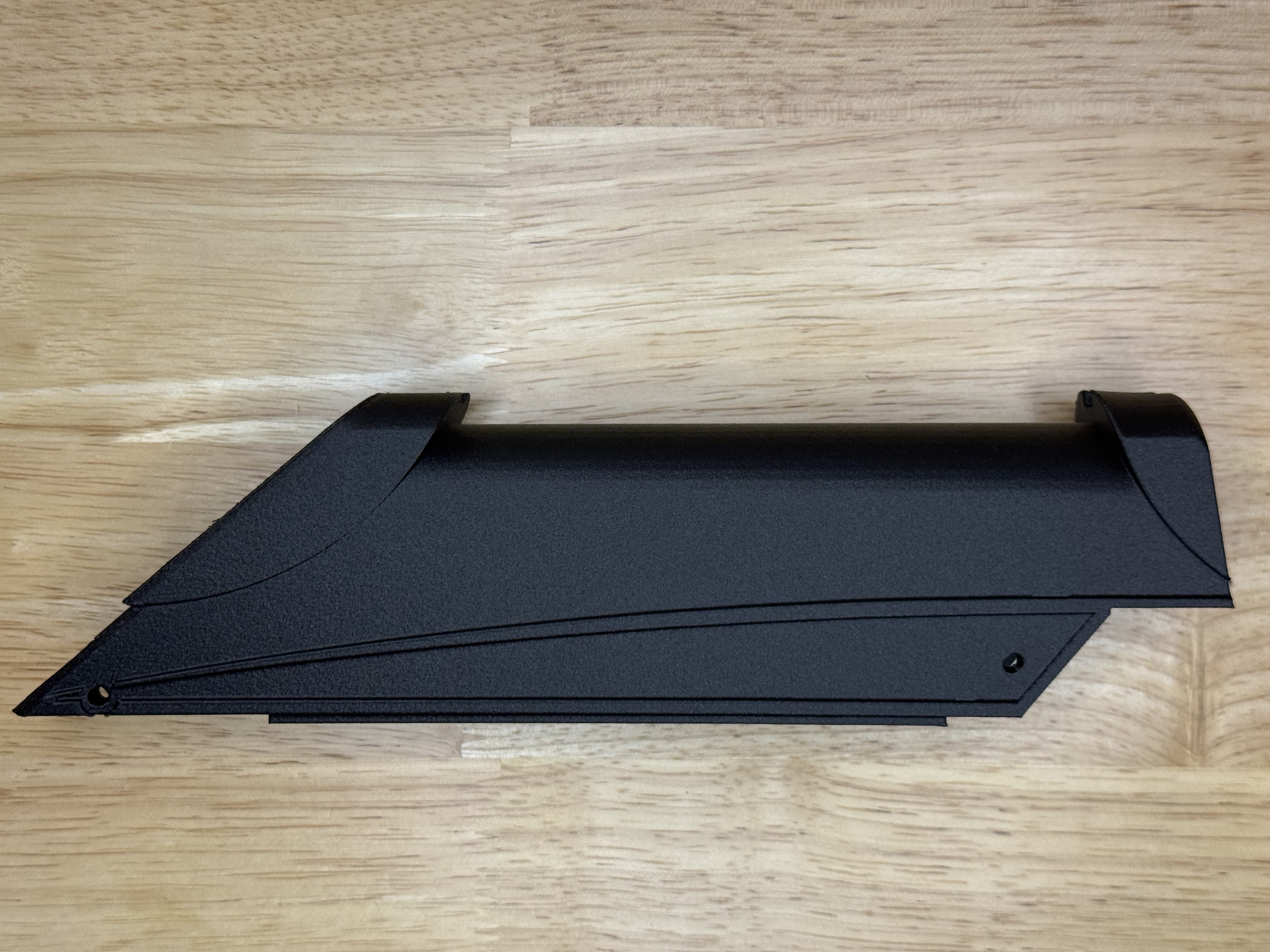 FS2000 Tactical scope cover, side on the workbench